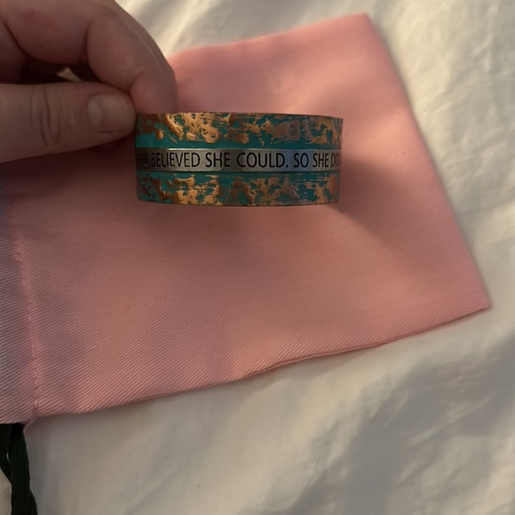 Cuff metallic bracelet. - Picture 3 of 7